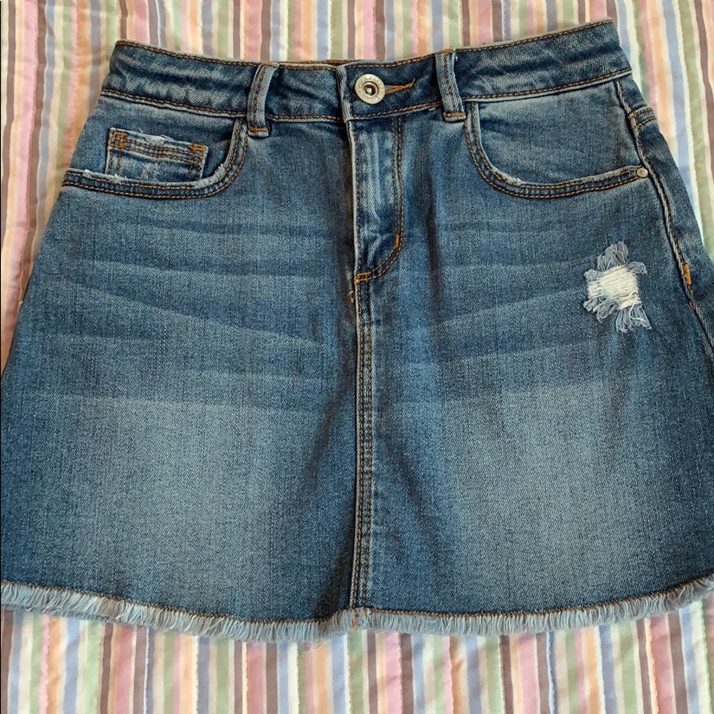New Zara Girls Jean skirt